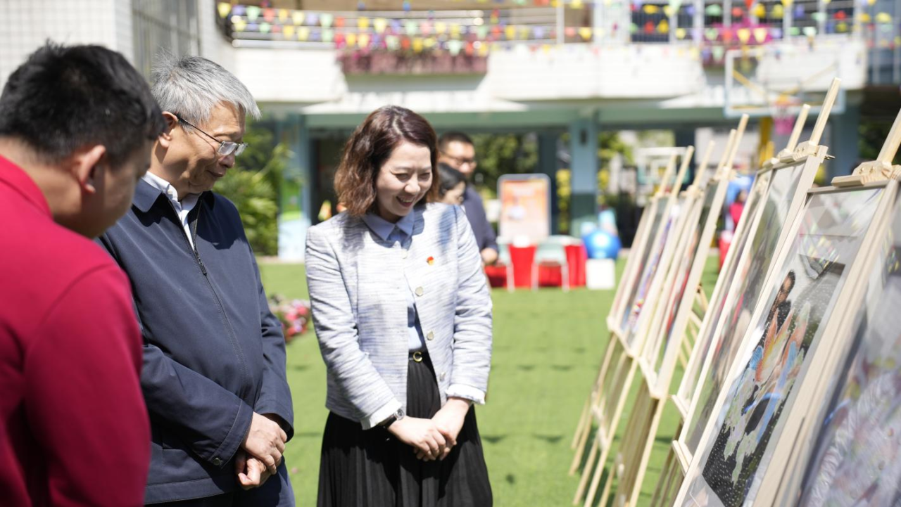 manbetx万博网址越秀开展孤独症关爱主题活动多元举措深化